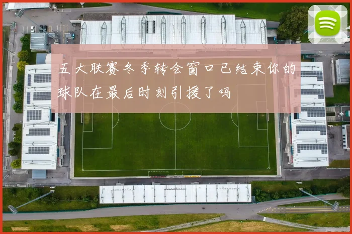 五大联赛冬季转会窗口已结束你的球队在最后时刻引援了吗